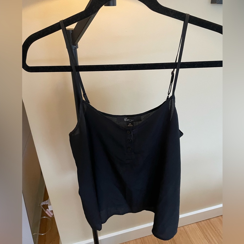 Black Camisole Tank Top